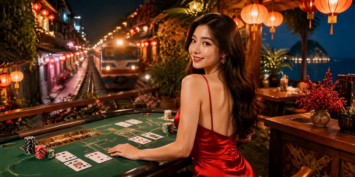Người chơi baccarat trực tuyến tại Hà Nội trong không gian cà phê hiện đại